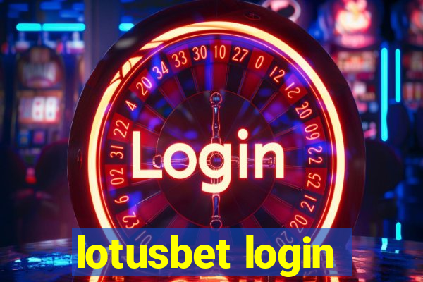 lotusbet login